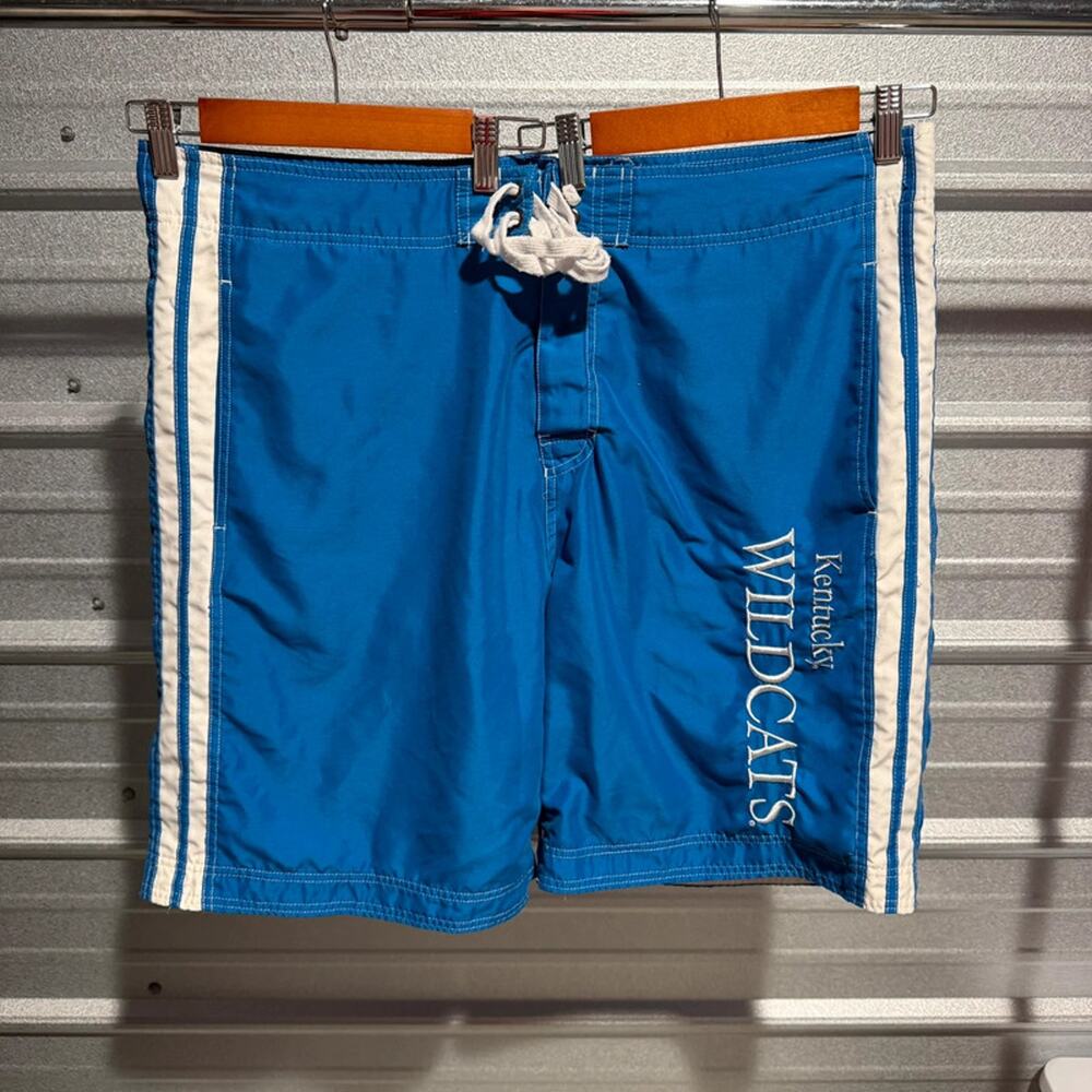 Vintage NCAA University of Kentucky Wildcats swim trunks XL